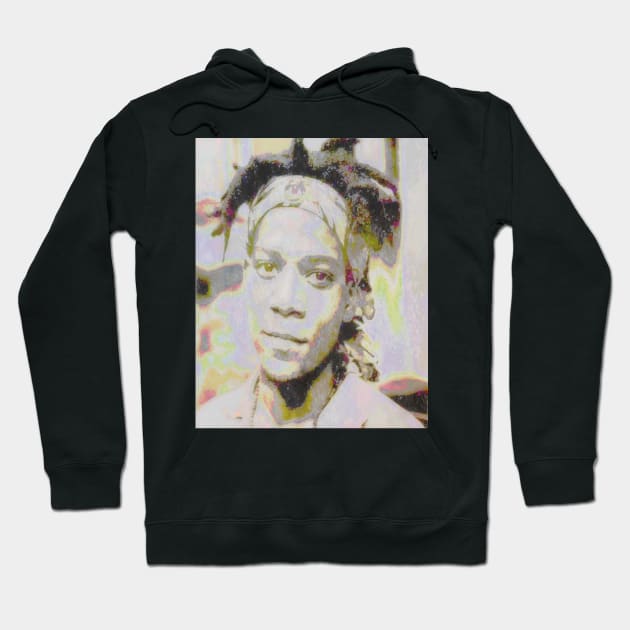 Jean-Michel Basquiat Hoodie by stellarcollages